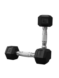 Thumbnail for 1441 Fitness Rubber Hex Dumbbells Set  2.5 - 50 kg ( 20 Pairs)- COMBO12 