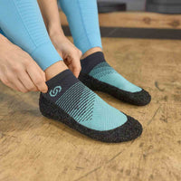 Thumbnail for Skinners Sock - Ultra-Light for Running, Hiking, Yoga & Travel - Aqua