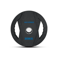 Thumbnail for Dual Grip Plates with 7 Ft Olympic Bar - 120 Kg Set - Bundle Offer - 20KG