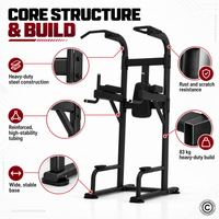 Thumbnail for Insight Fitness Vertical Knee Rise / Dip - DR008
