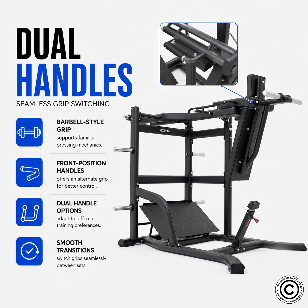 Insight Fitness Pendulum Squat - SH033