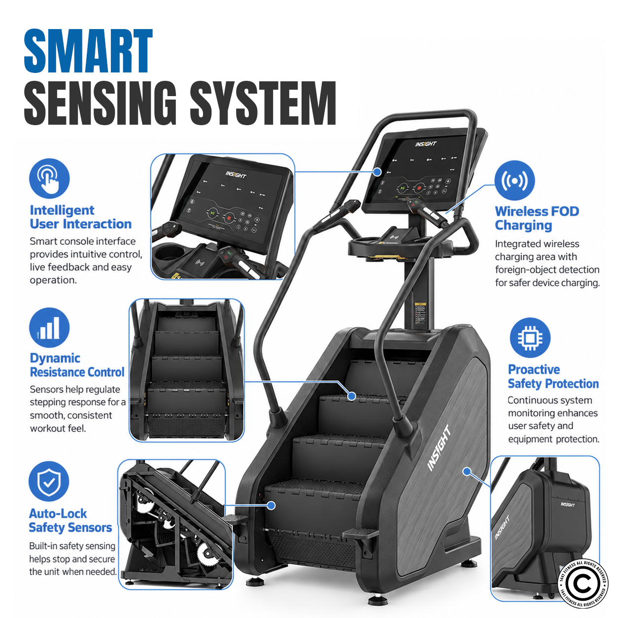 Insight Fitness Commercial Climber - RC50