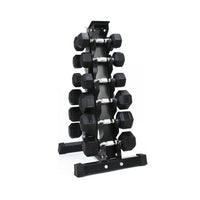 Thumbnail for Hex Dumbbells Set 2.5 Kg to 15 Kg with Vertical Rack - Bundle Offer