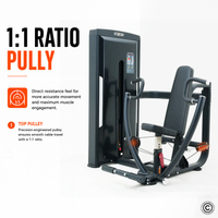 Thumbnail for Insight Fitness Seated Chest Press - SA035
