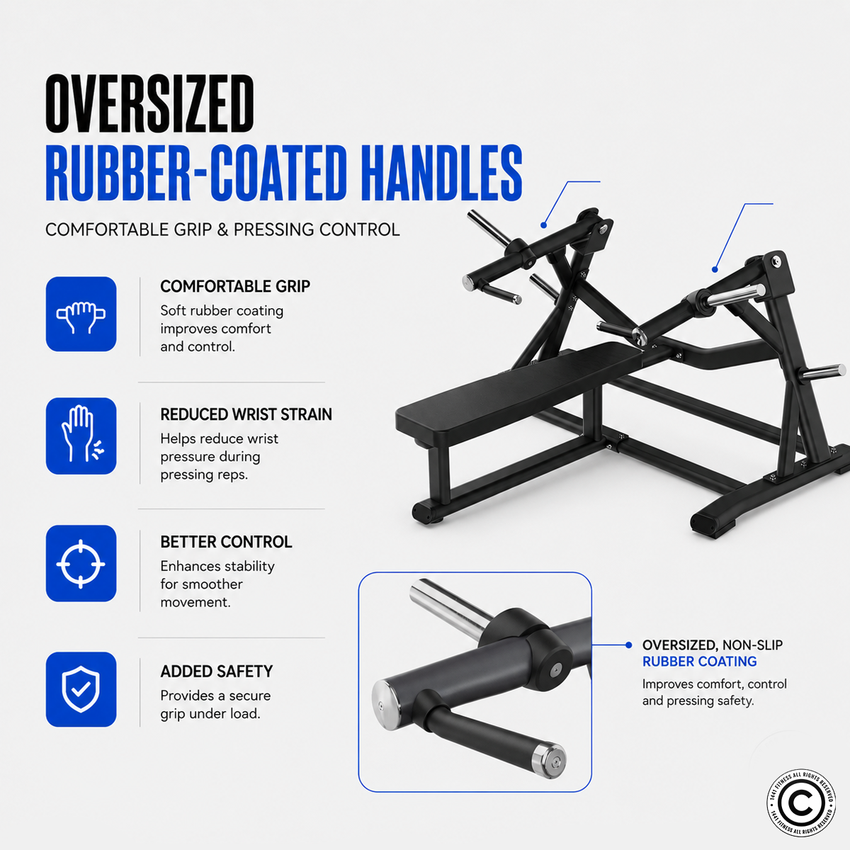 Insight Horizontal Bench Press - SH045 - TMHZ