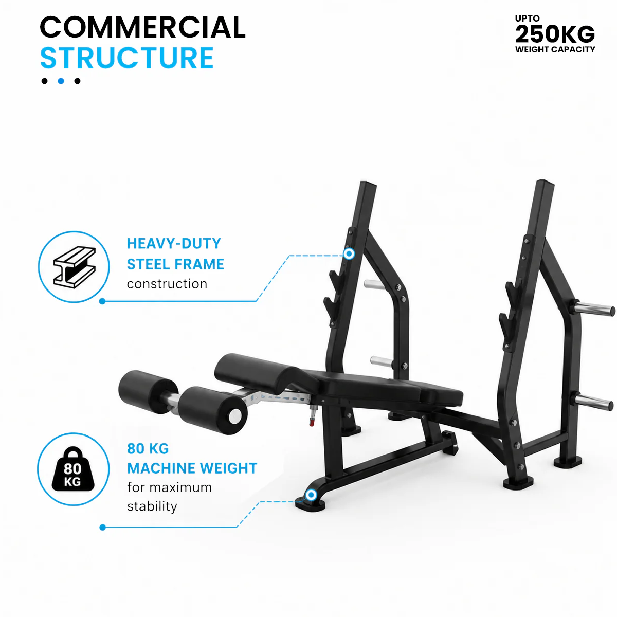 Insight Fitness Decline Olympic Bench - DR006