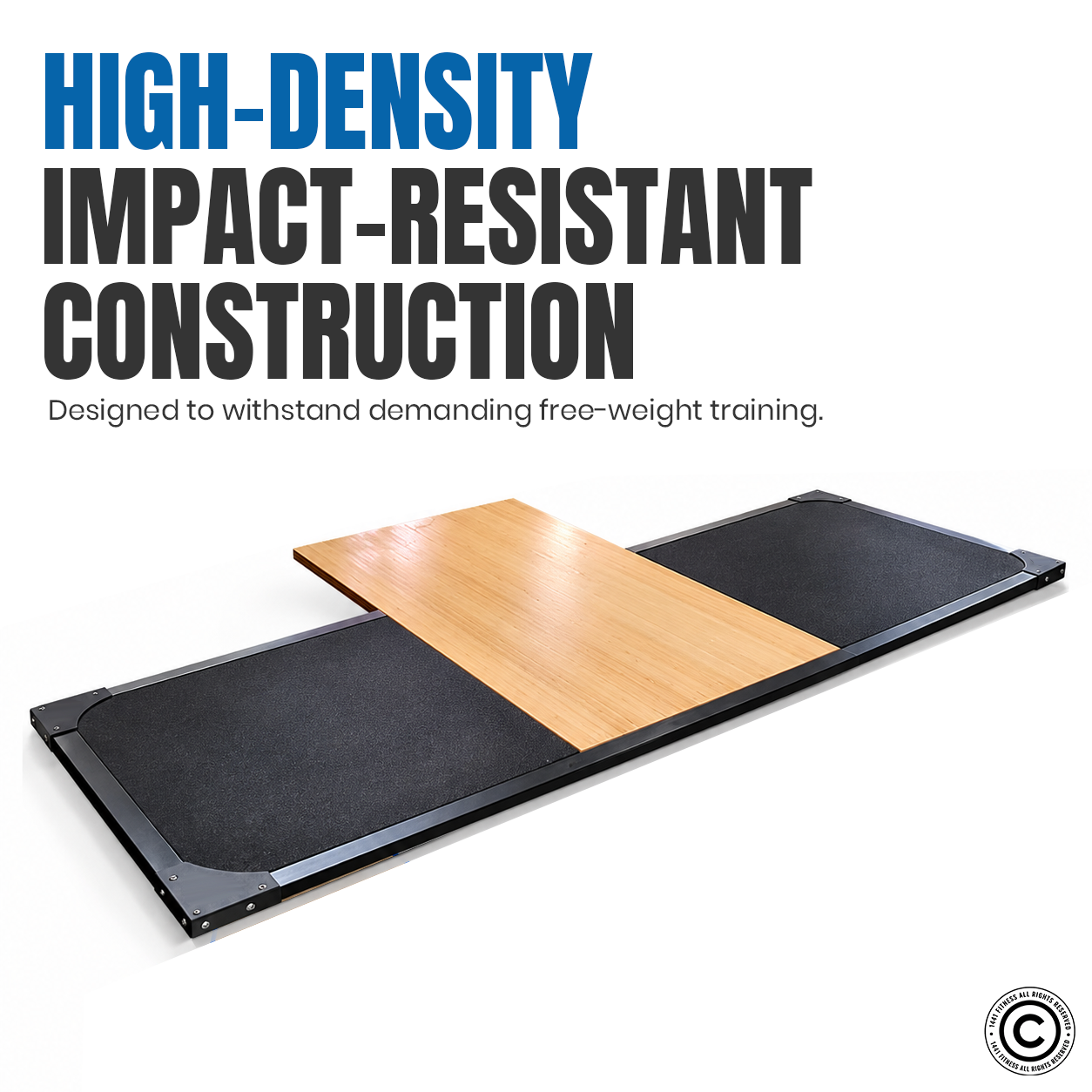 1441 Fitness T Shape Weight Lifting Platform