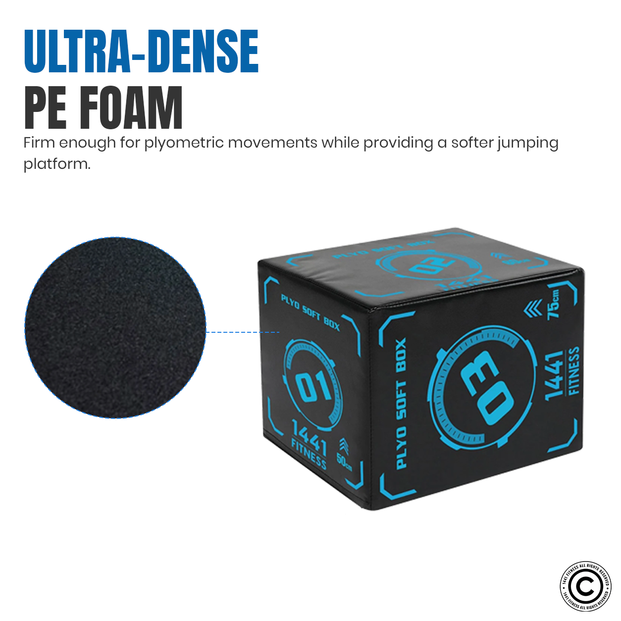 1441 Fitness 3 in 1 Soft Plyo Box