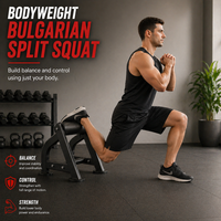 Thumbnail for Insight Fitness Bulgarian Split Squat - DR040