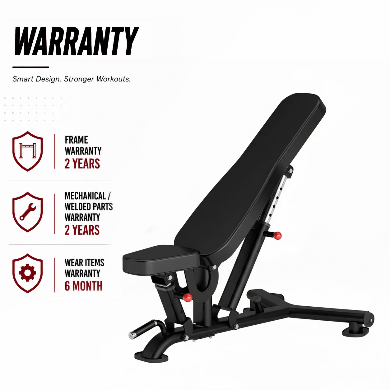 Insight Fitness Adjustable Bench - DR016