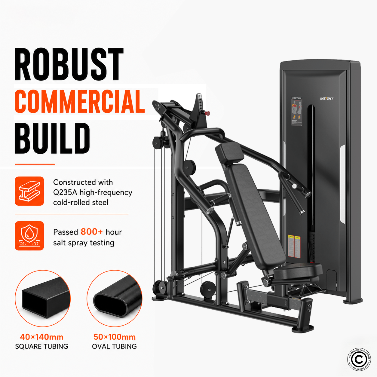 Insight Fitness Multi Chest Press - SA043