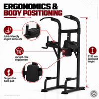 Thumbnail for Insight Fitness Vertical Knee Rise / Dip - DR008
