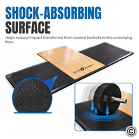 Thumbnail for 1441 Fitness T Shape Weight Lifting Platform