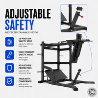 Thumbnail for Insight Fitness Pendulum Squat - SH033