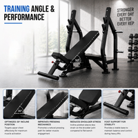 Thumbnail for Insight Fitness Incline Olympic Bench - DR005
