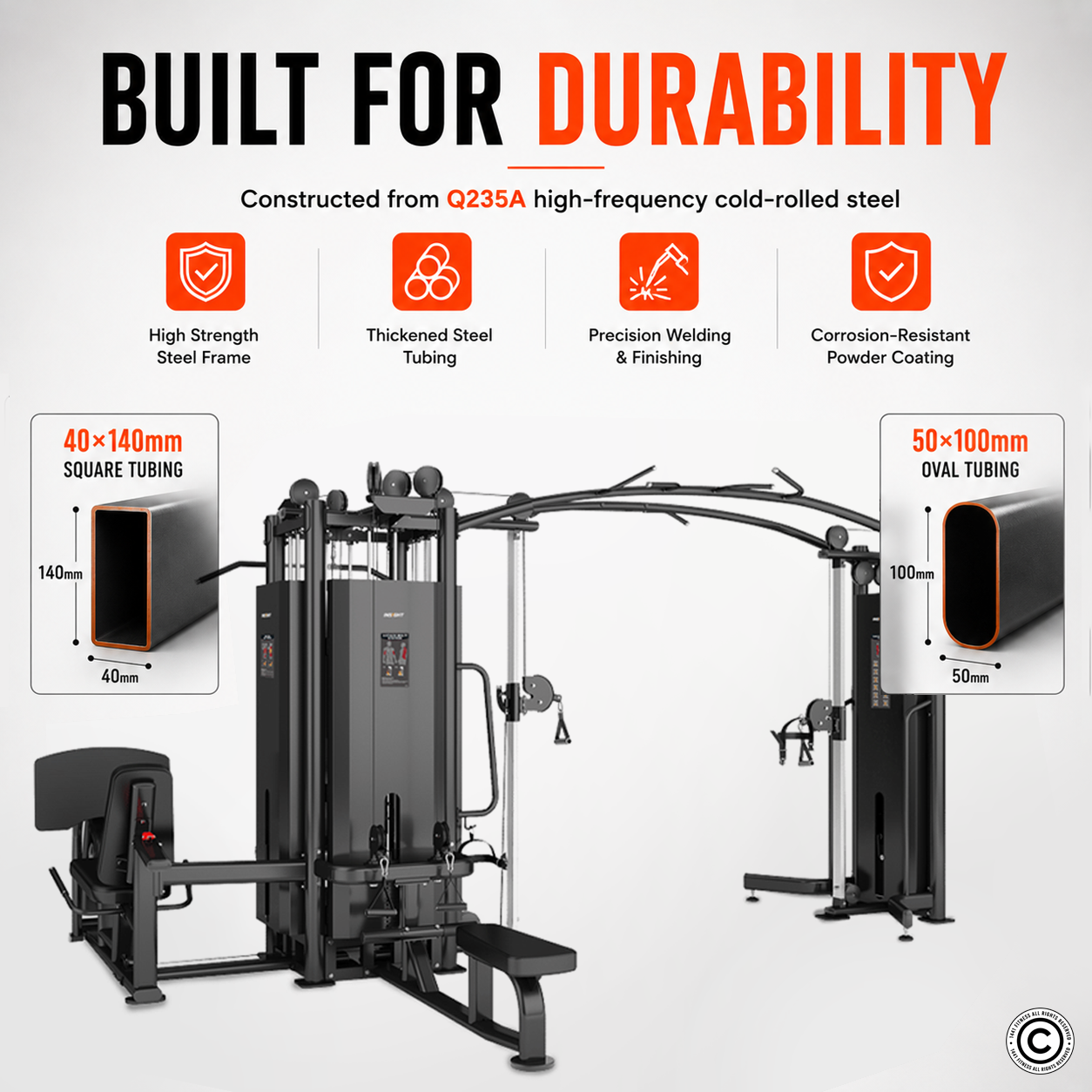 Insight Fitness 5 Stack Multi Station - SA038