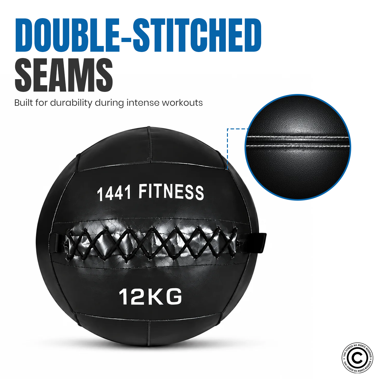 1441 Fitness Premium Wall Balls - ( 3 KG to 15 KG)