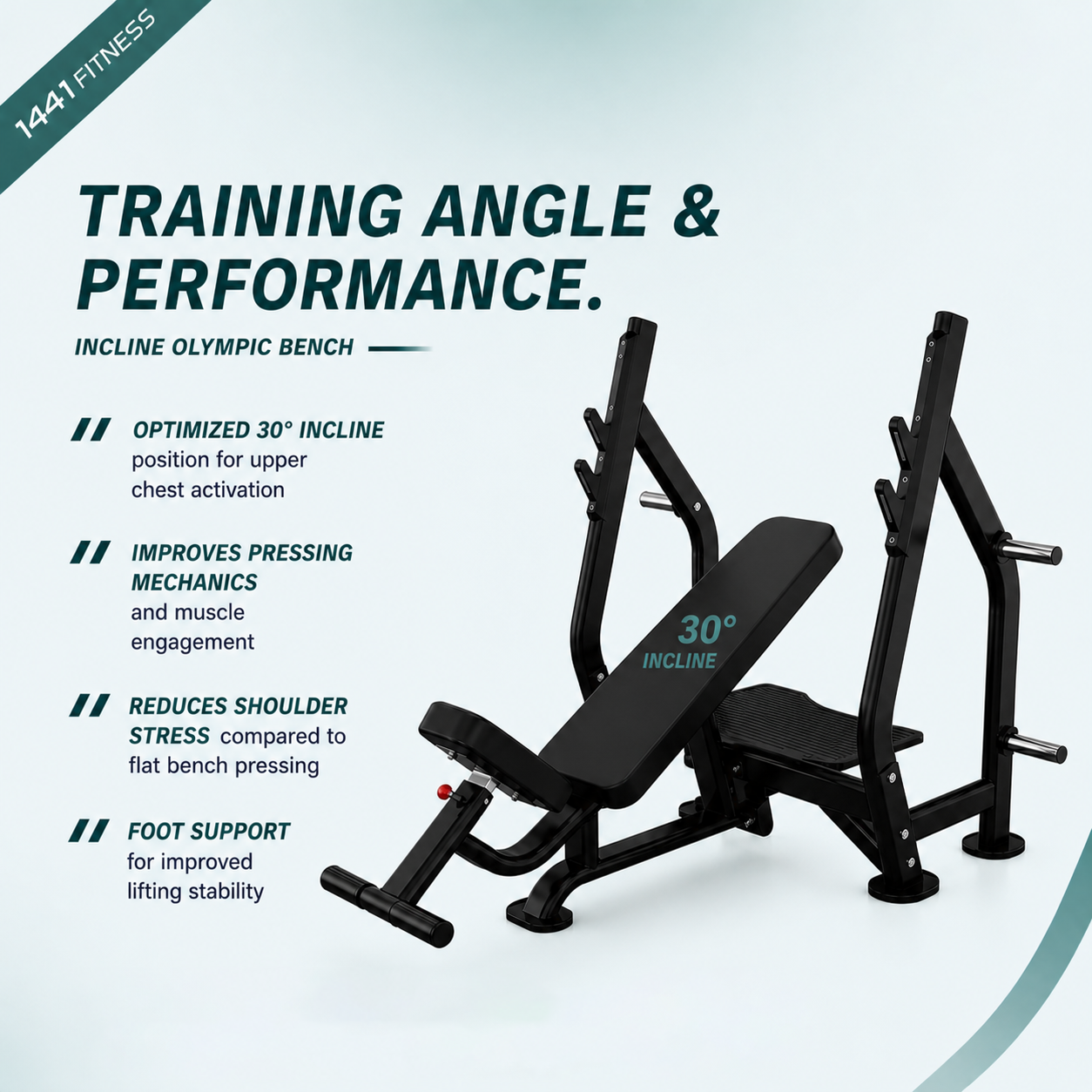 Insight Fitness Incline Olympic Bench - DR005