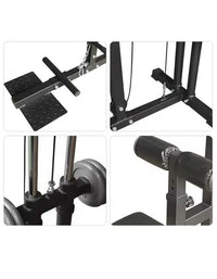 1441 Fitness Lat Pull Down Machine Plate Loaded