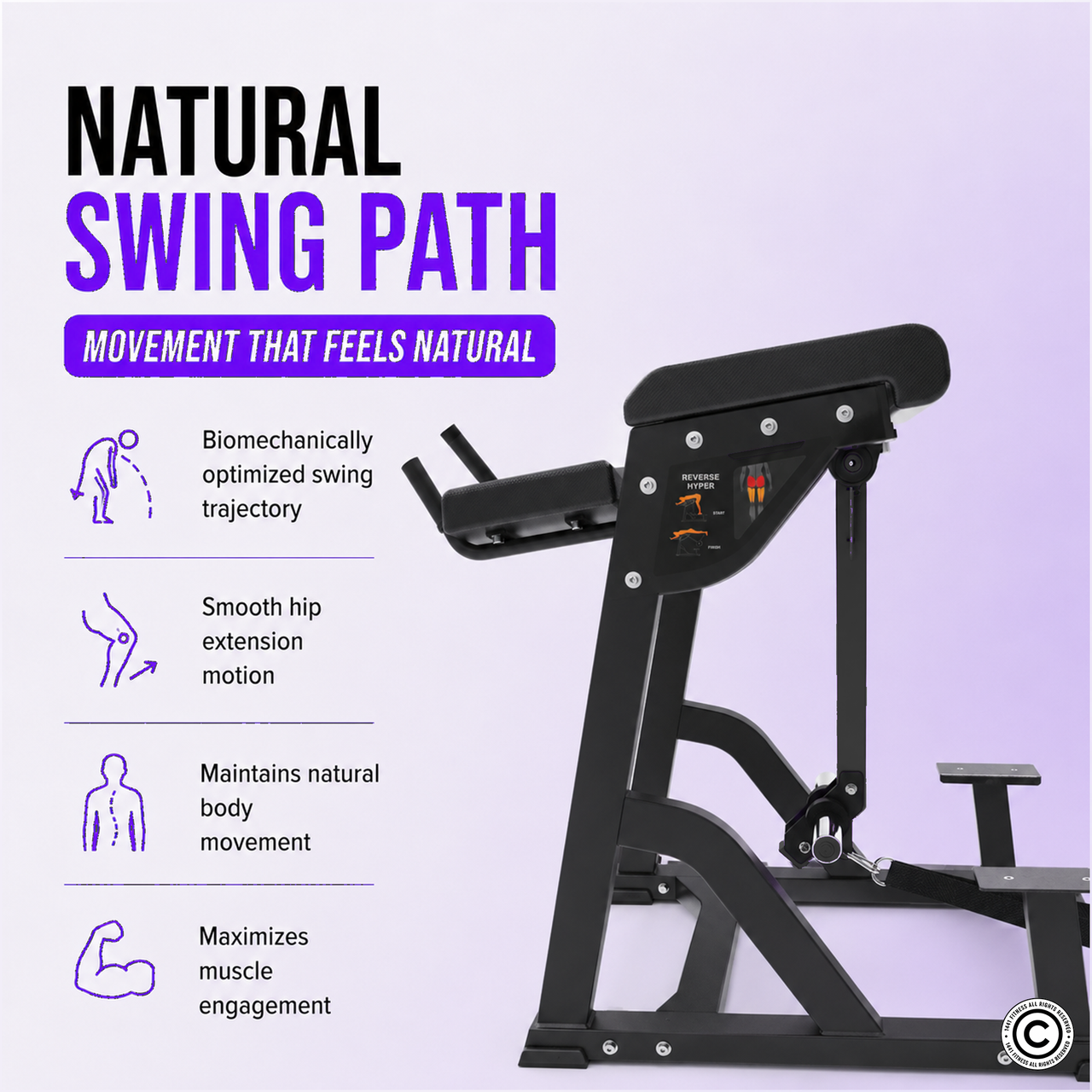 Insight Fitness Reverse Hyper - PB407