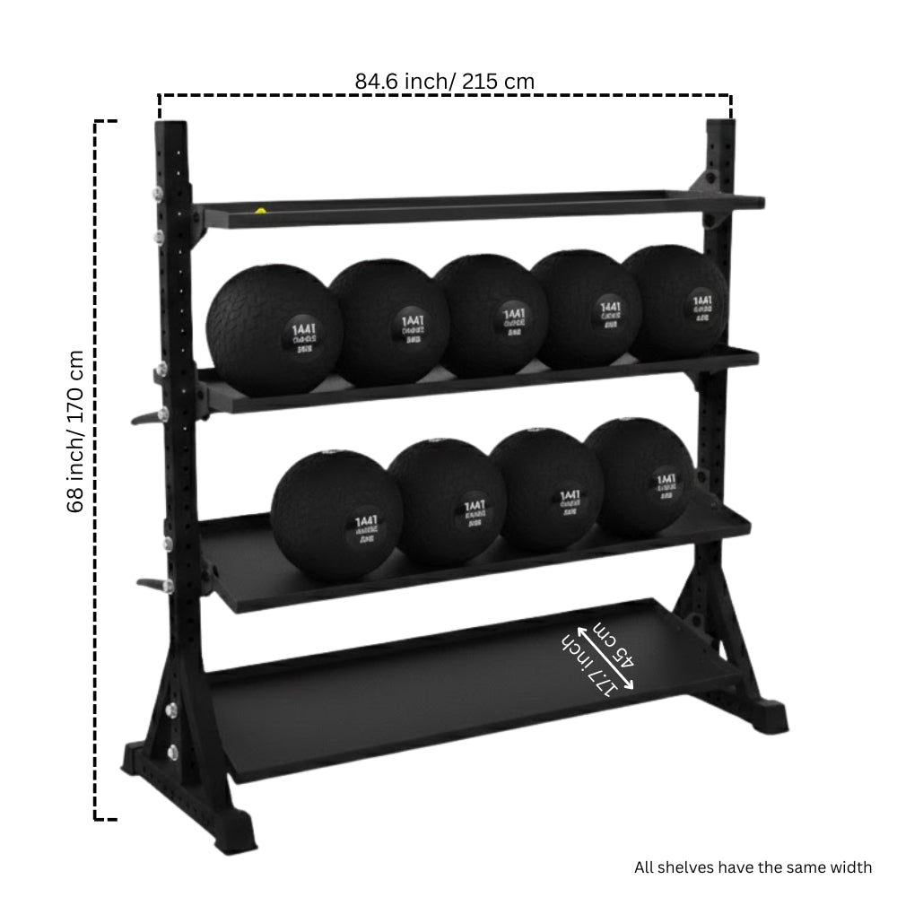 1441 Fitness 4 Tier Commodity Rack - 41FC35