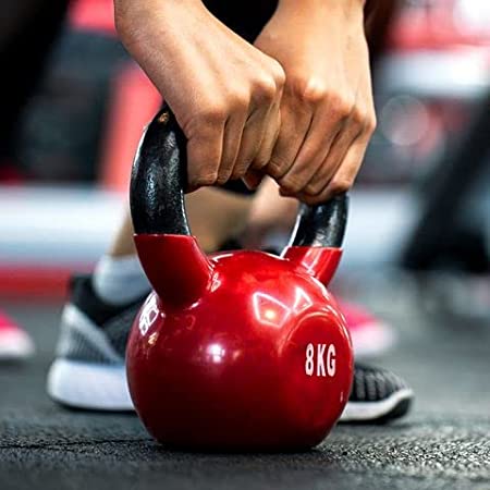 1441 Fitness Vinyl Kettlebell Set 6 to 16 KG (6 PCS Set ) 