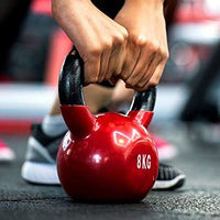 Thumbnail for 1441 Fitness Vinyl Kettlebell Set 6 to 16 KG (6 PCS Set ) 