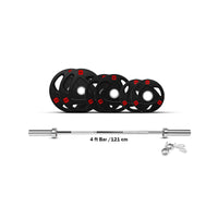 Thumbnail for Olympic Size Bar-comes with 3 different weight bumper plates