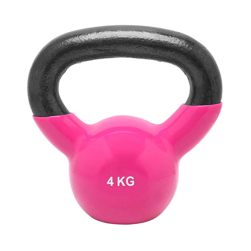 1441 Fitness Vinyl Kettlebell Set 4 Kg to 10 Kg (4 PCS Set ) 
