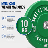 Thumbnail for 1441 Fitness Color Bumper Plate - 5 KG to 25 KG