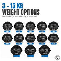 Thumbnail for 1441 Fitness Premium Wall Balls - ( 3 KG to 15 KG)
