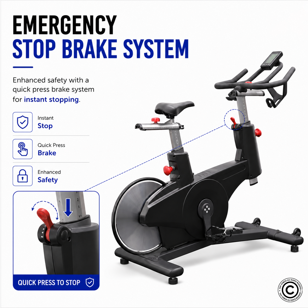 Insight Fitness Spinning Bike- SS-6000