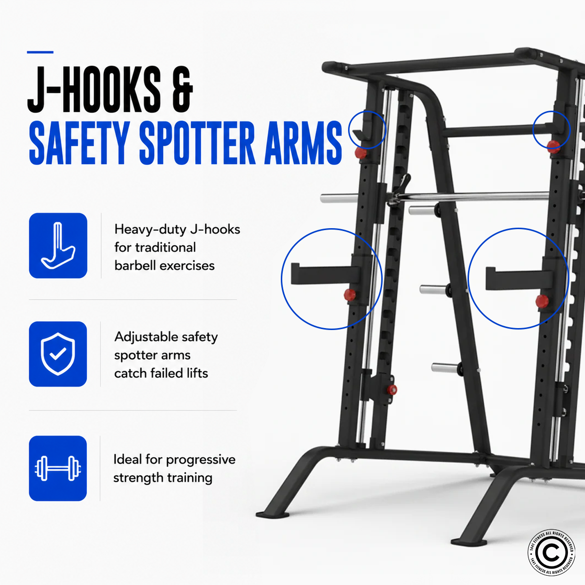 Insight Fitness Smith Machine & Squat Rack - DR001