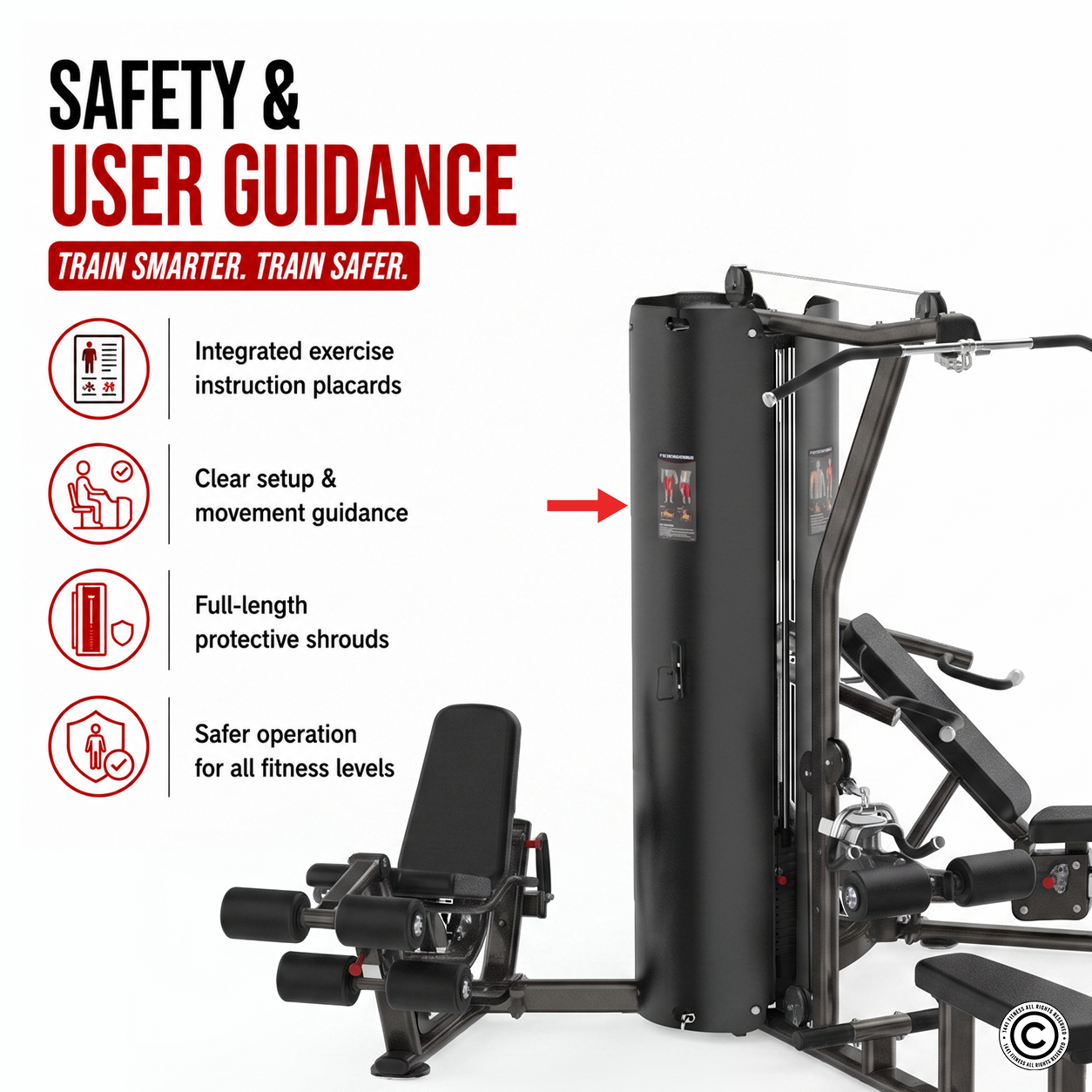 Insight Fitness 3 Station Multi Gym BS004