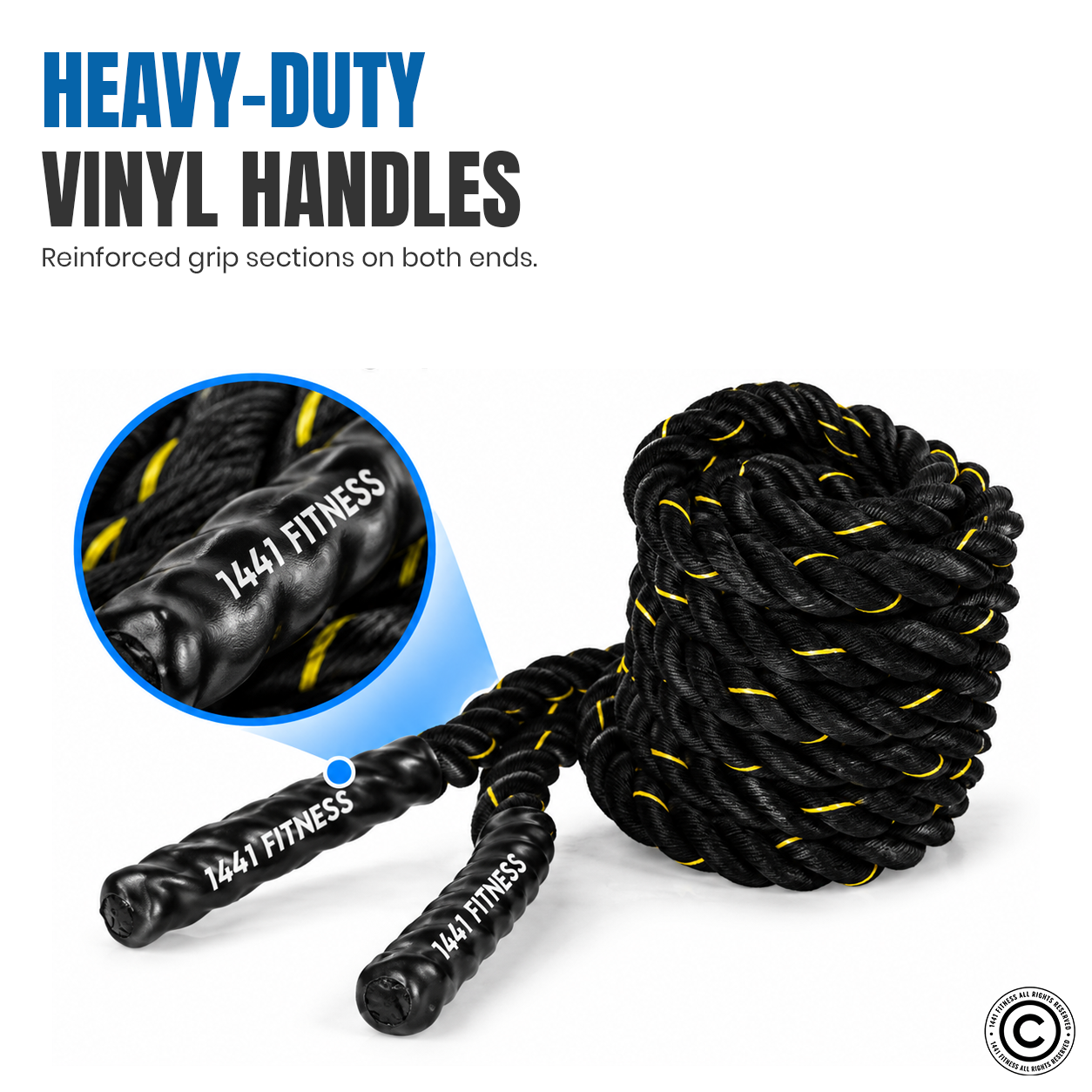 1441 Fitness Battle Ropes 9 - 15 Meter