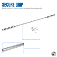 Thumbnail for 1441 Fitness 7 Ft Olympic Barbell with Collars - 20 Kg