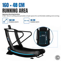 Thumbnail for 1441 Fitness Curved Treadmill - 41FLC90