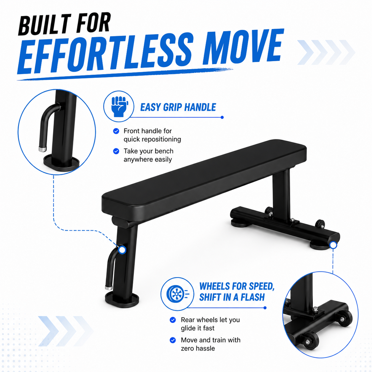 Insight Fitness Flat Bench - DR014