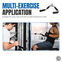 Thumbnail for 1441 Fitness - بار تثبيت دوار 2 لتر مع مقابض مطاطية