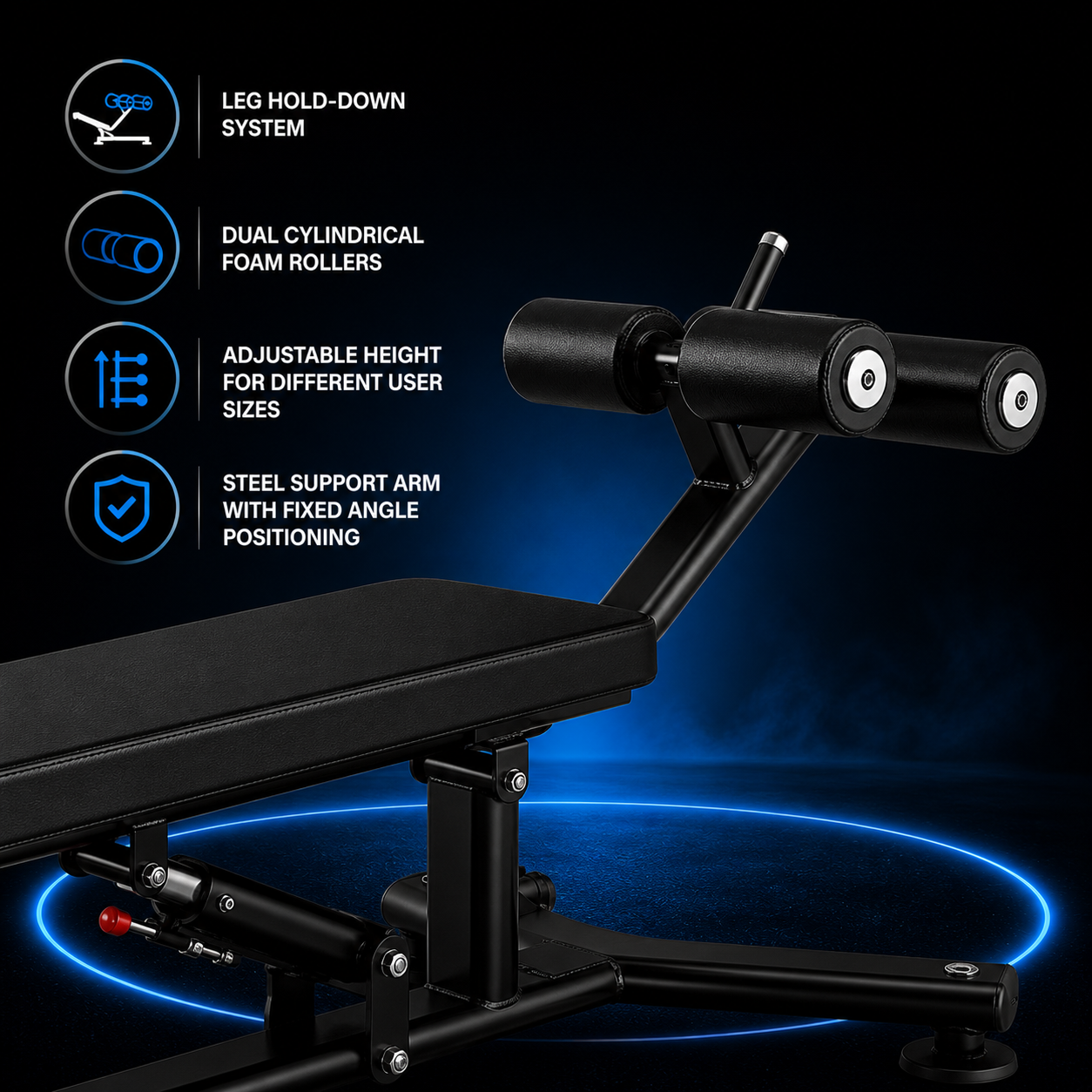 Insight Fitness Decline Adjustable Bench - DR025