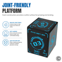 Thumbnail for 1441 Fitness 3 in 1 Soft Plyo Box