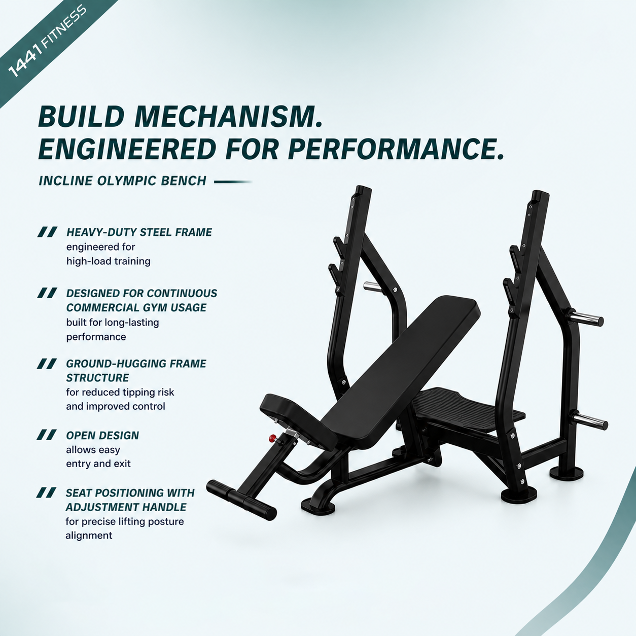 Insight Fitness Incline Olympic Bench - DR005