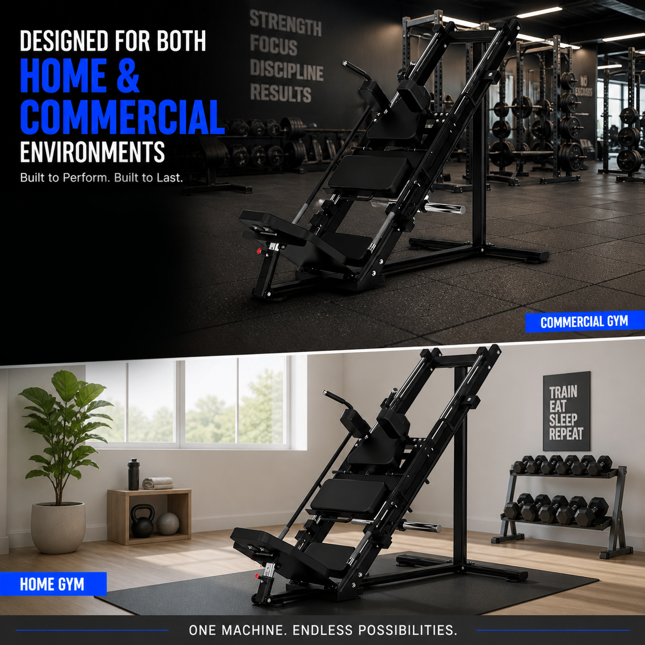 Insight Fitness Leg Press / Hack Squat - DR003