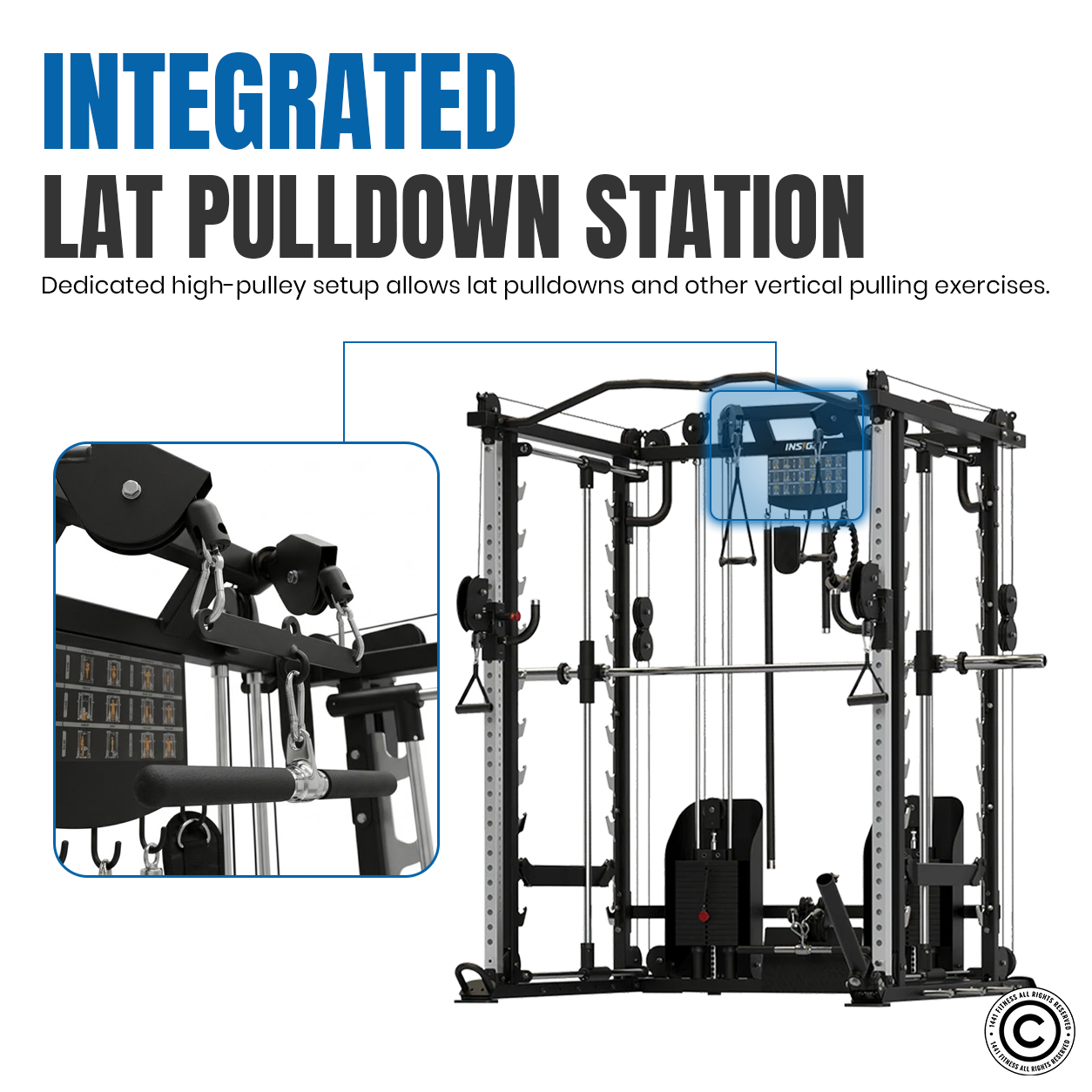 Insight Fitness Multi Function with Smith Machine - C9