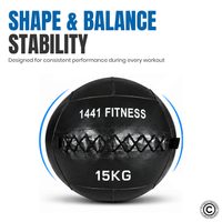 Thumbnail for 1441 Fitness Premium Wall Balls - ( 3 KG to 15 KG)