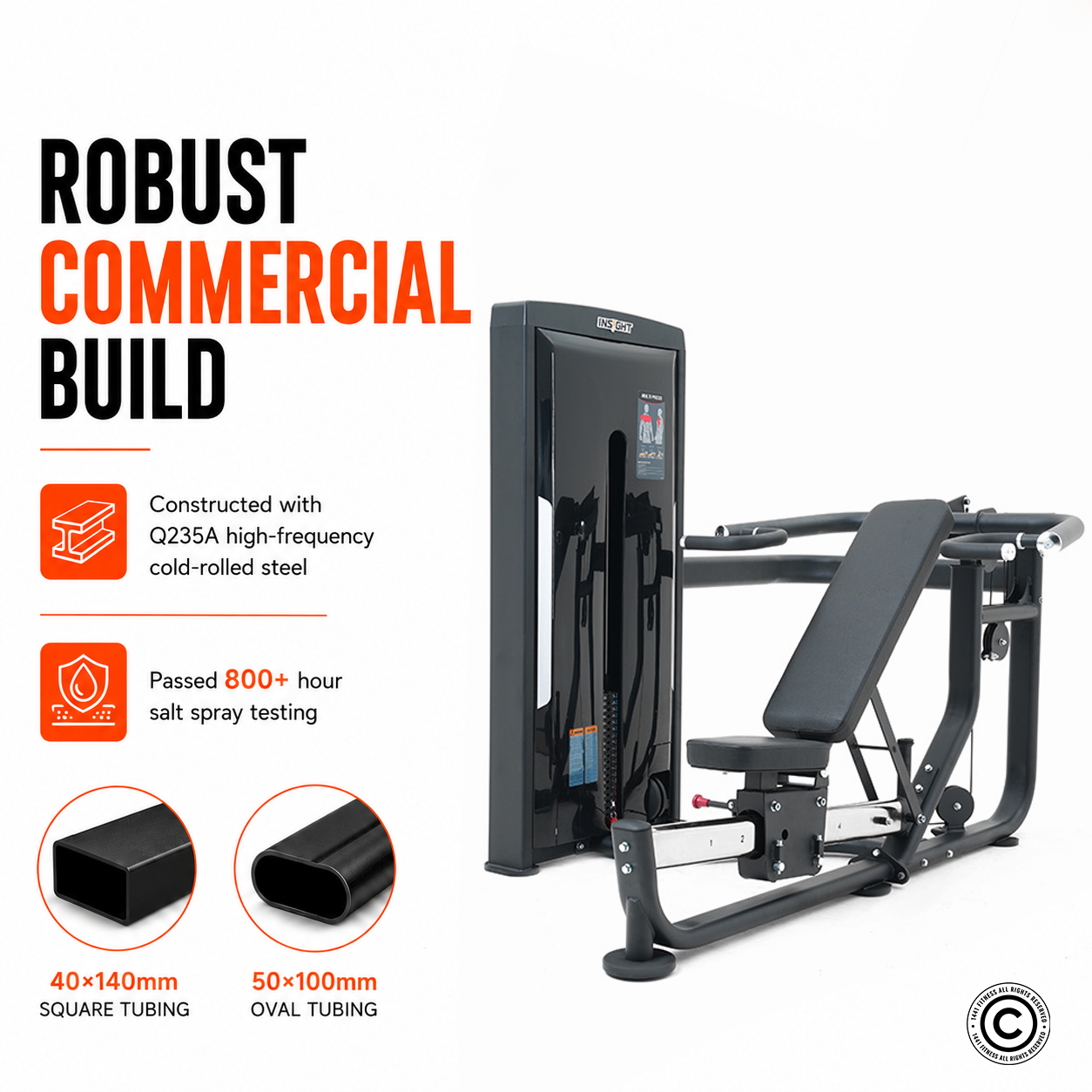Insight Fitness Chest & Shoulder Press - SA029