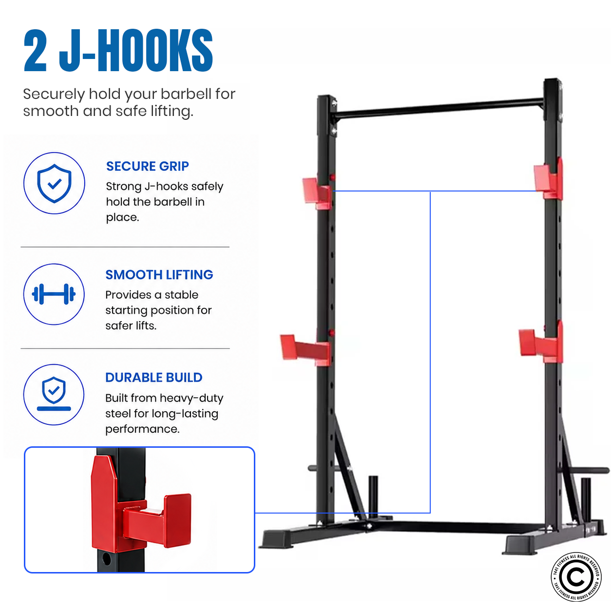 1441 Fitness Squat Rack - MDL65