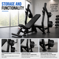 Thumbnail for Insight Fitness Incline Olympic Bench - DR005