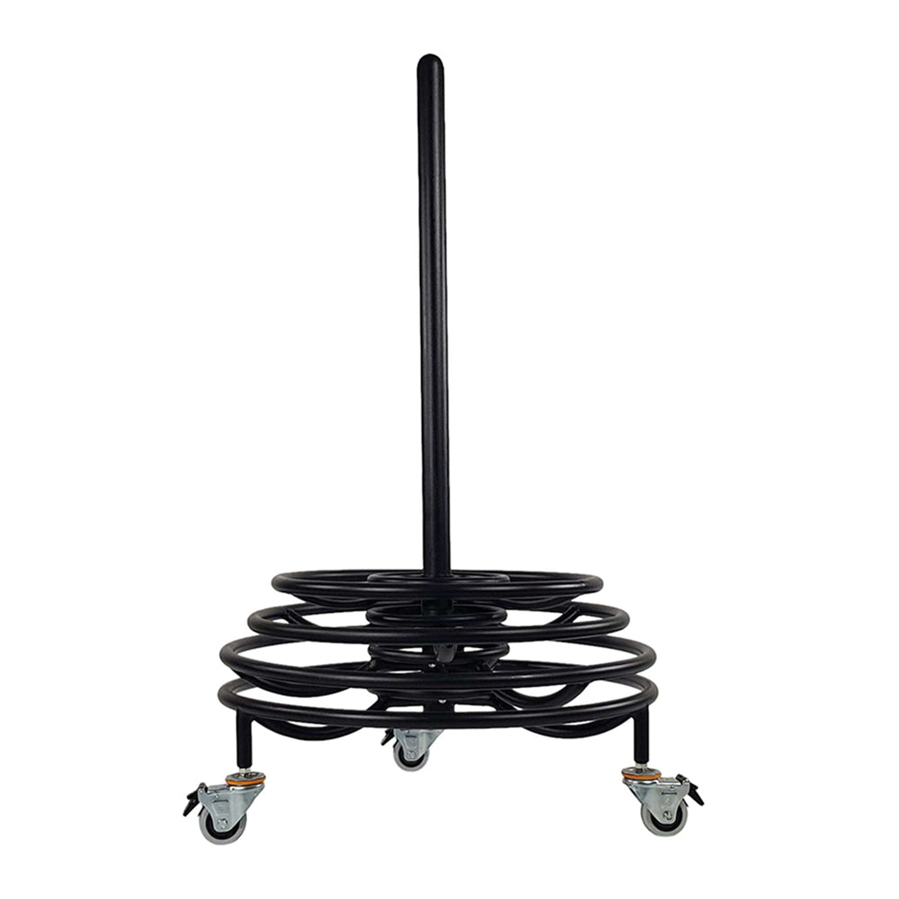 1441 Fitness Ball 18 Balls Rack with Wheels