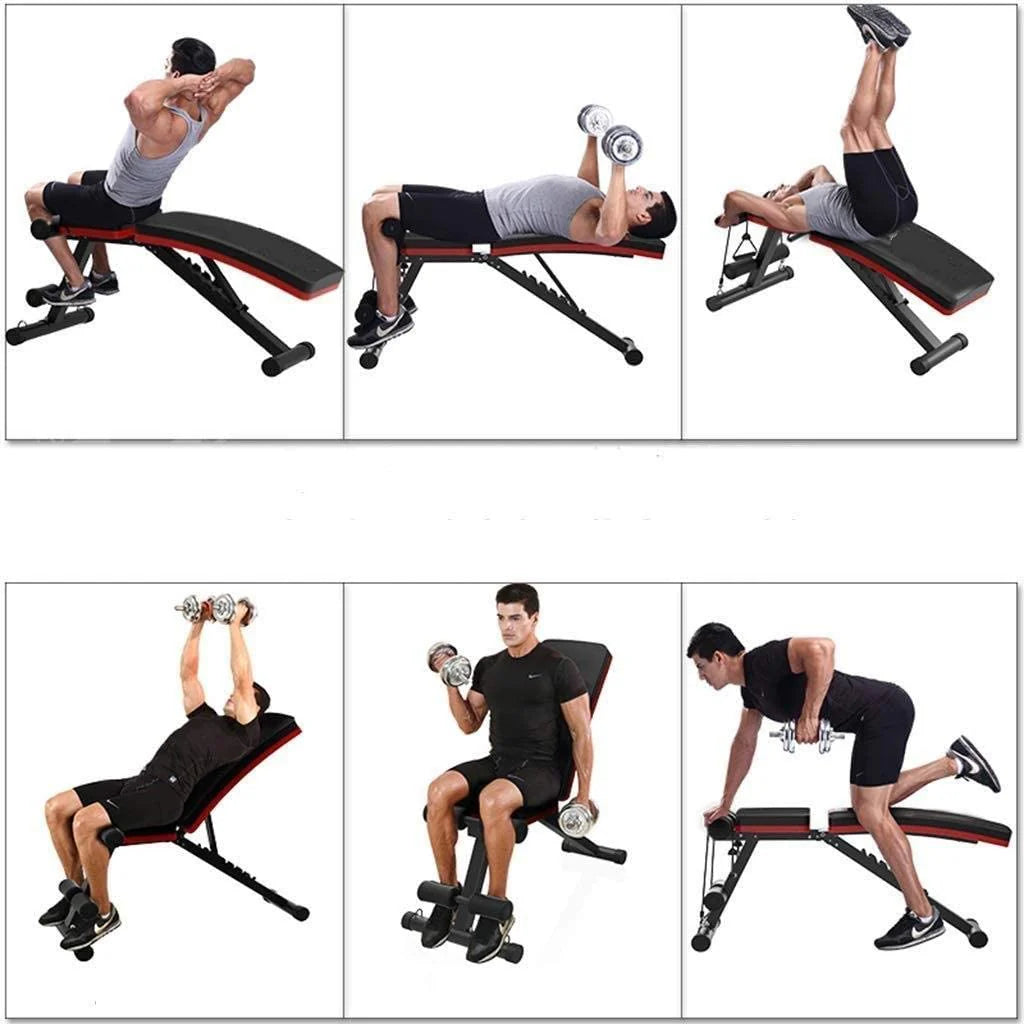 1441 Fitness Sit-up Bench with Six Level of Adjustment -B007